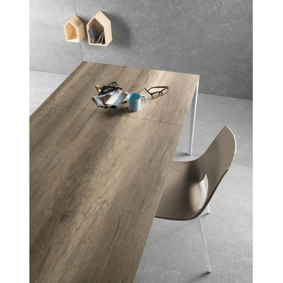 Sistema Tavolo Fusion Disponibile In Moltissime Finiture E Misure