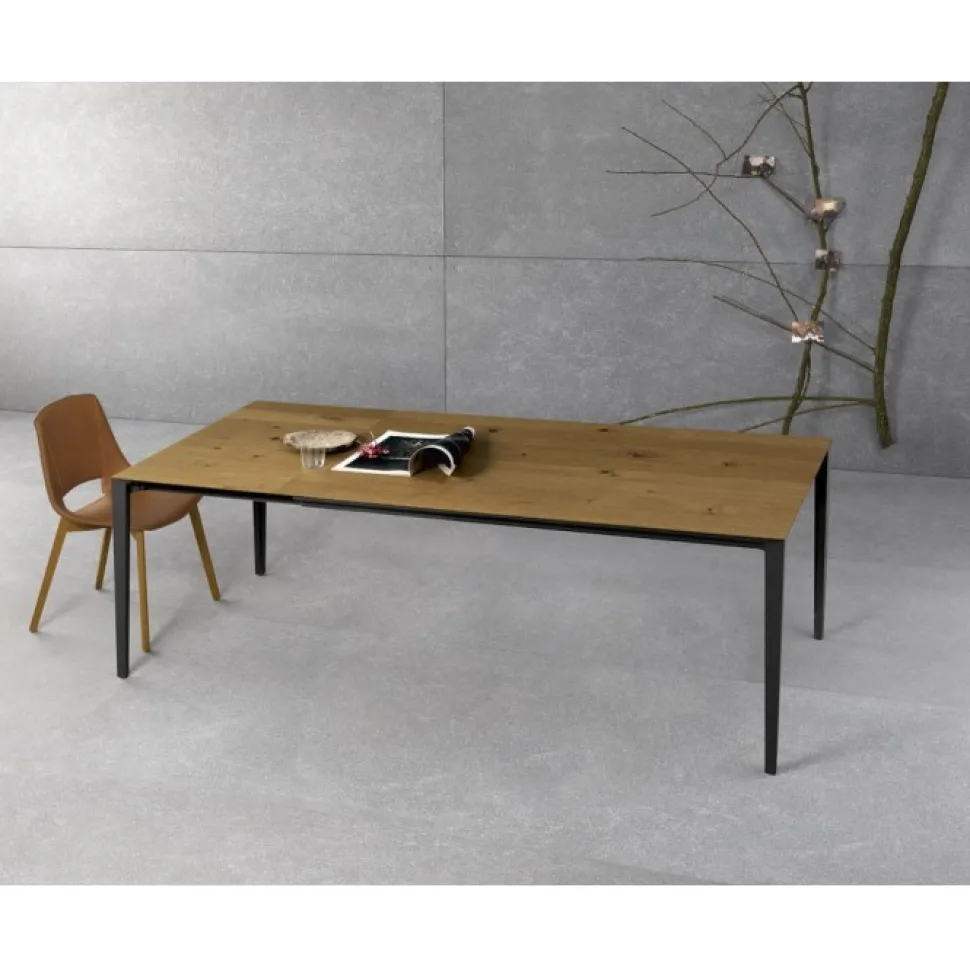 Sistema Tavolo Fusion Disponibile In Moltissime Finiture E Misure