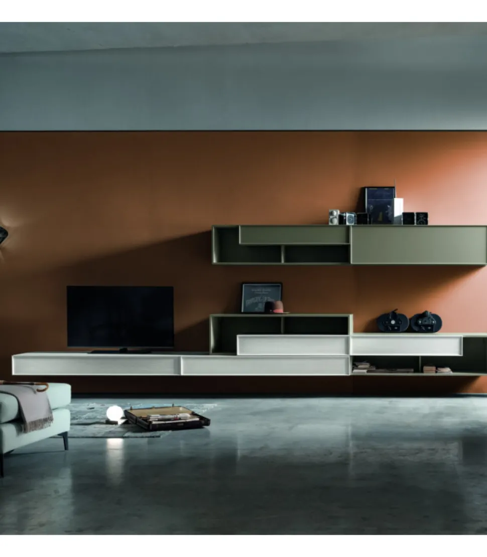 Soggiorno Appeso, Con Ante Telaio