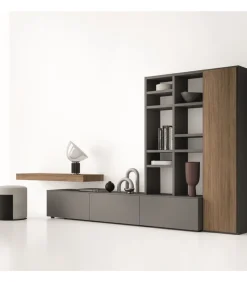 Soggiorno Con Libreria Gs210