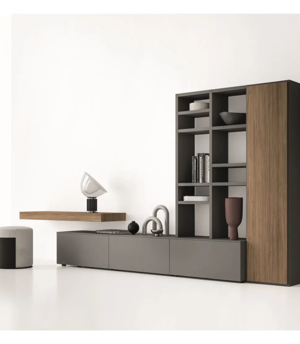 Soggiorno Con Libreria Gs210