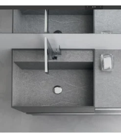 Soluzione Per Il Bagno Personalizzabile, Bd020 Di Compab, 100% Made In Italy.