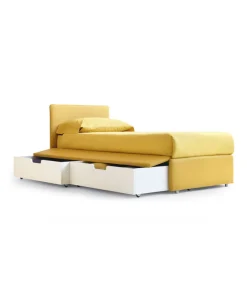 Space Letto, Con Letto Estraibile O Cassetti Salvaspazio, Disponibile In Diverse Dimensioni.