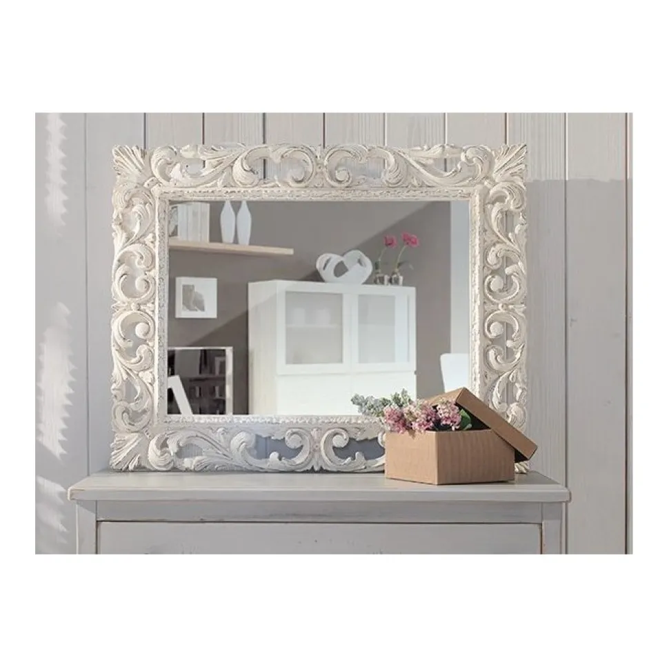 Specchiera Barocca 2691 Finitura Shabby Chic