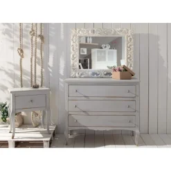 Specchiera Barocca 2691 Finitura Shabby Chic