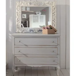 Specchiera Barocca 2691 Finitura Shabby Chic