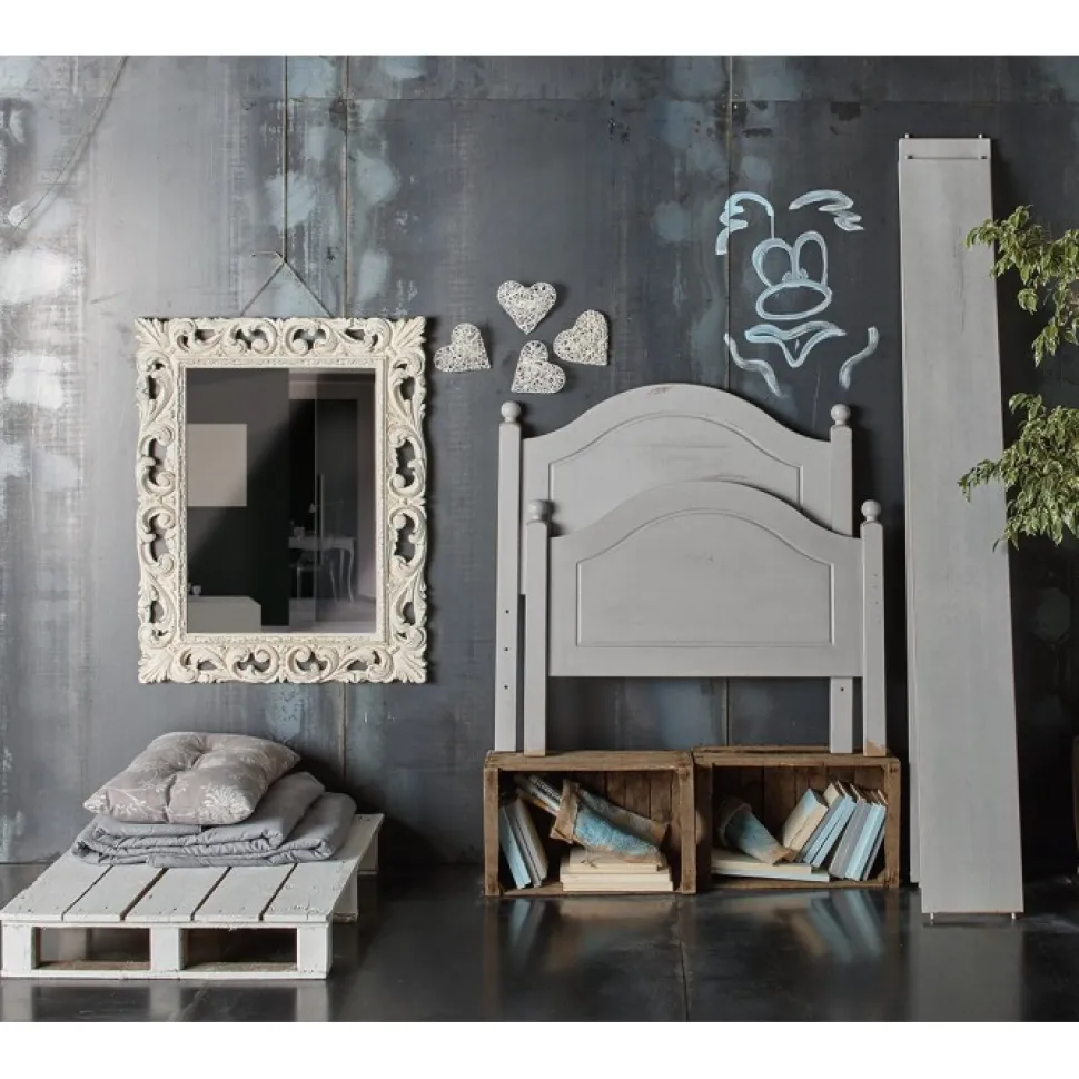 Specchiera Barocca 2691 Finitura Shabby Chic