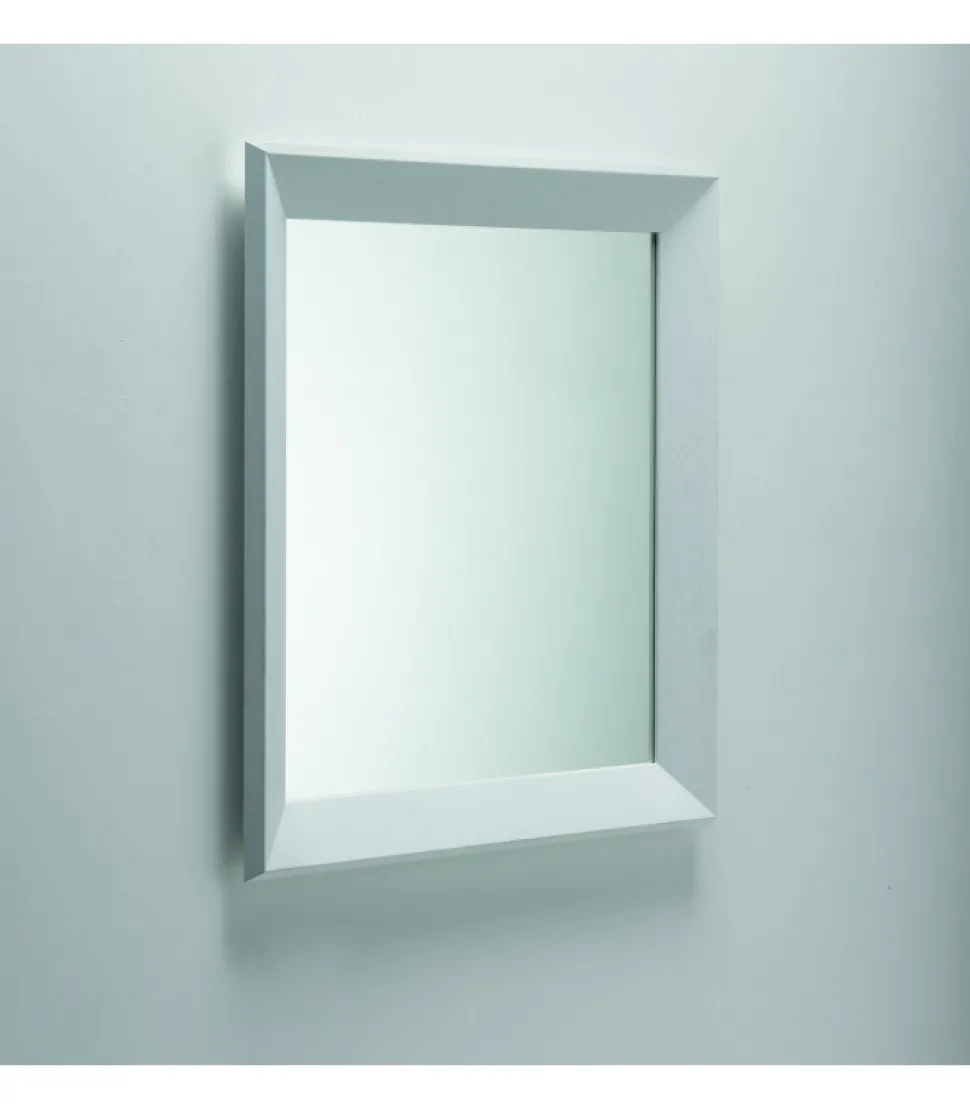 Specchiera In Legno Quadrata