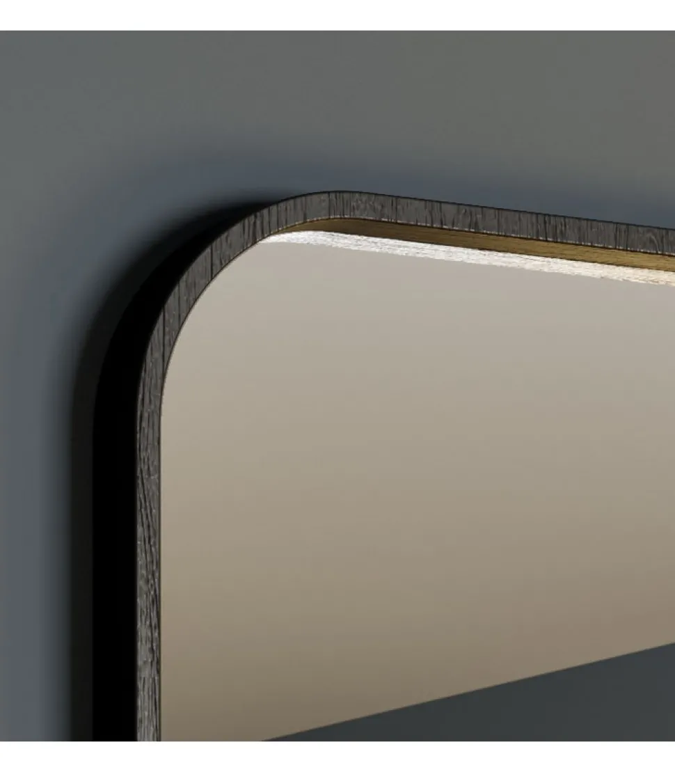 Specchiera Ivy 2.0 Wood Di D&D Frames, Made In Italy.