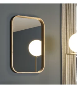 Specchiera Jerome 2.0 Wood, Made In Italy.