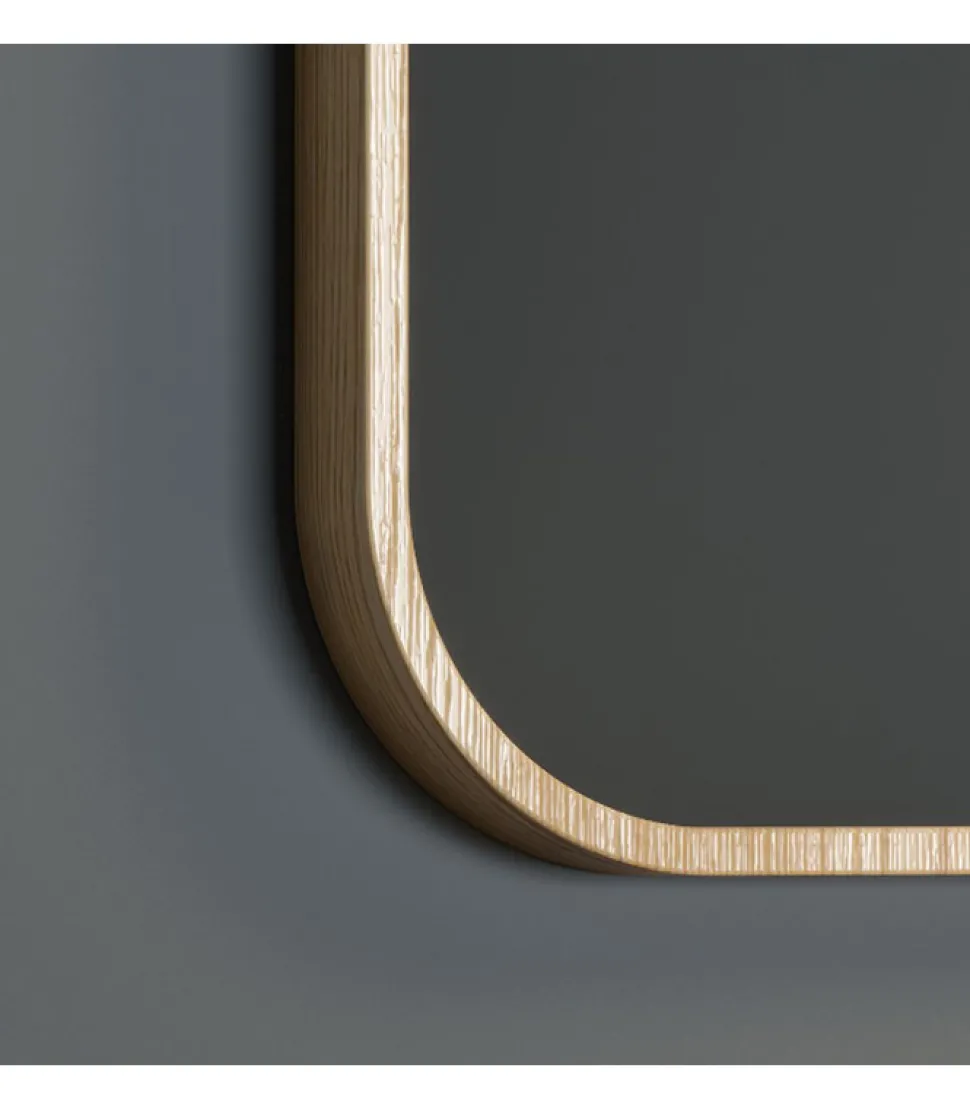 Specchiera Jerome 2.0 Wood, Made In Italy.