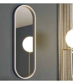 Specchiera Jerome 1.0 Wood, Made In Italy.