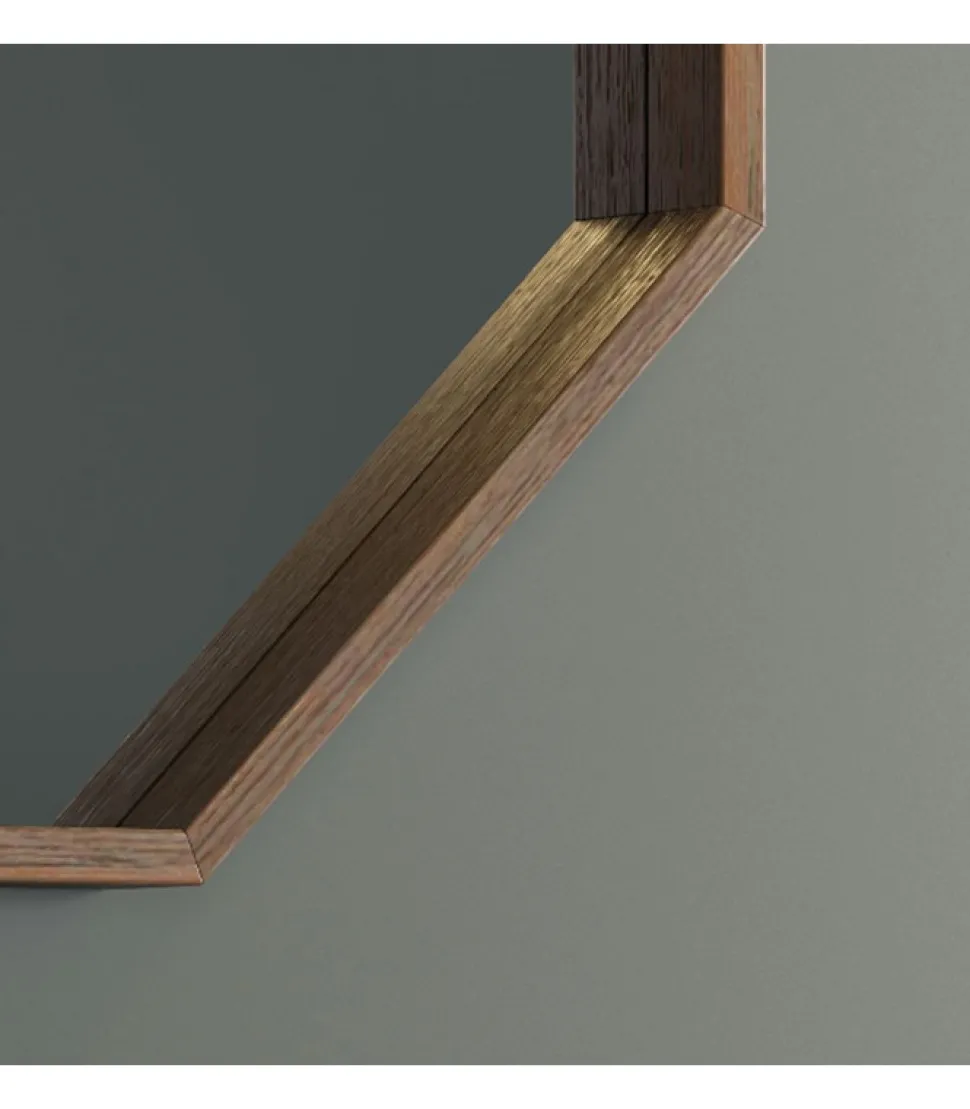 Specchiera Octagon 1.4 Di D&D Frames, Made In Italy.
