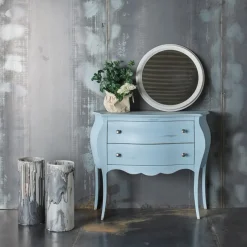 Specchiera Rotonda 293 Finitura Shabby Chic
