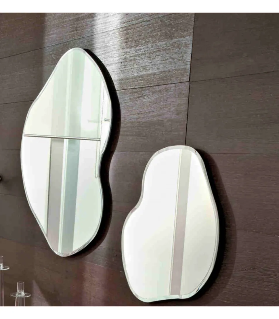 Specchiera Sagomata Piccola, Decidi Tu Come Posizionarla. Dimensione 50 X 39