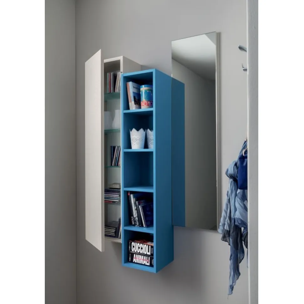 Specchiera Senza Conrnice Con Pannello Di Supporto, H. 109 Cm E Disponibile In 2 Larghezze, 27 E 60 Cm.