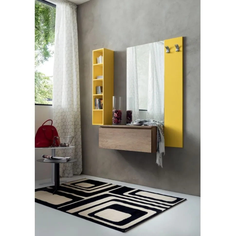 Specchiera Senza Conrnice Con Pannello Di Supporto, H. 109 Cm E Disponibile In 2 Larghezze, 27 E 60 Cm.