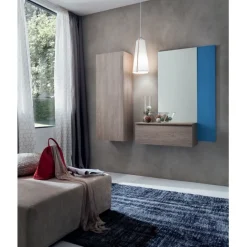 Specchiera Senza Conrnice Con Pannello Di Supporto, H. 109 Cm E Disponibile In 2 Larghezze, 27 E 60 Cm.