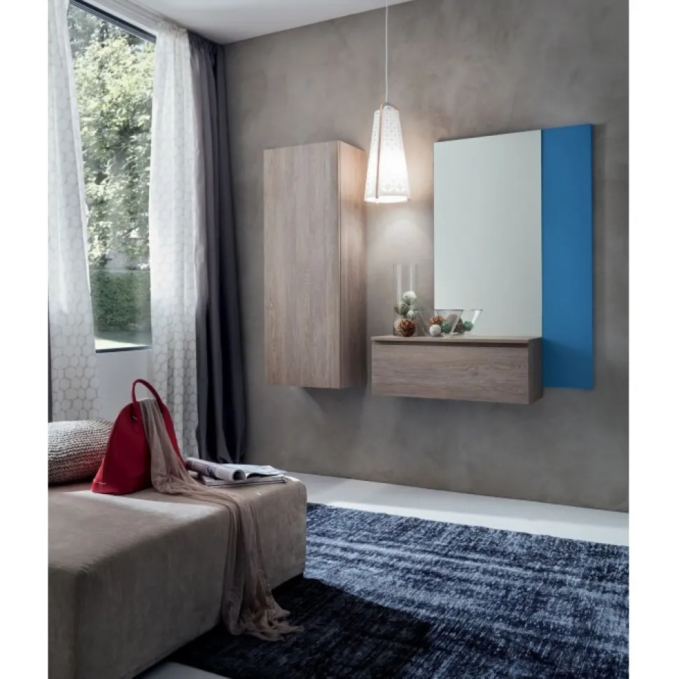 Specchiera Senza Conrnice Con Pannello Di Supporto, H. 109 Cm E Disponibile In 2 Larghezze, 27 E 60 Cm.