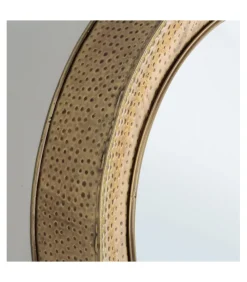 Specchio Con Cuscino Adara Oro D80