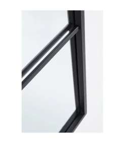 Specchio Con Cuscino Window Nucleos Nero