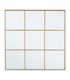 Specchio Con Cuscino Window Nucleos Oro