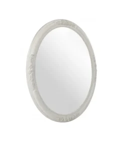 Specchio Miro Con Cuscino Ov Bianco 67X57