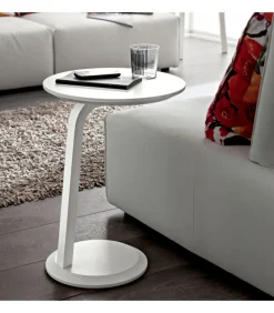 Tavolino Alto Rotondo Ta 377/1G Diametro 40 Cm