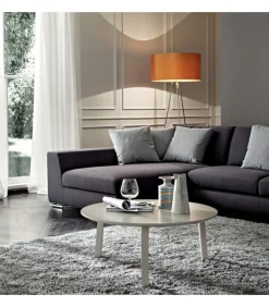 Tavolino Caffe' Rotondo Ta 377/Rt Diametro 85 Cm