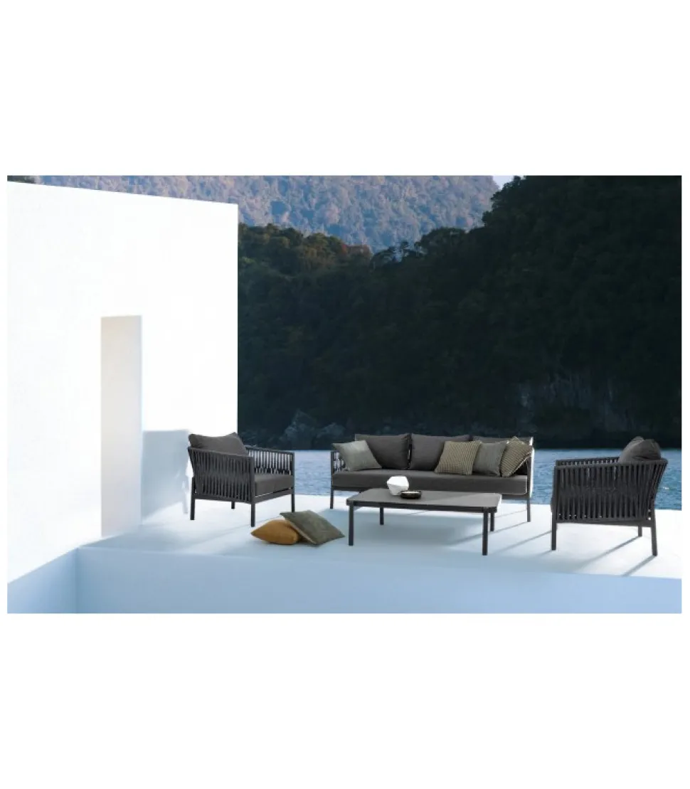 Tavolino Florencia 120X75 Antracite Wg21