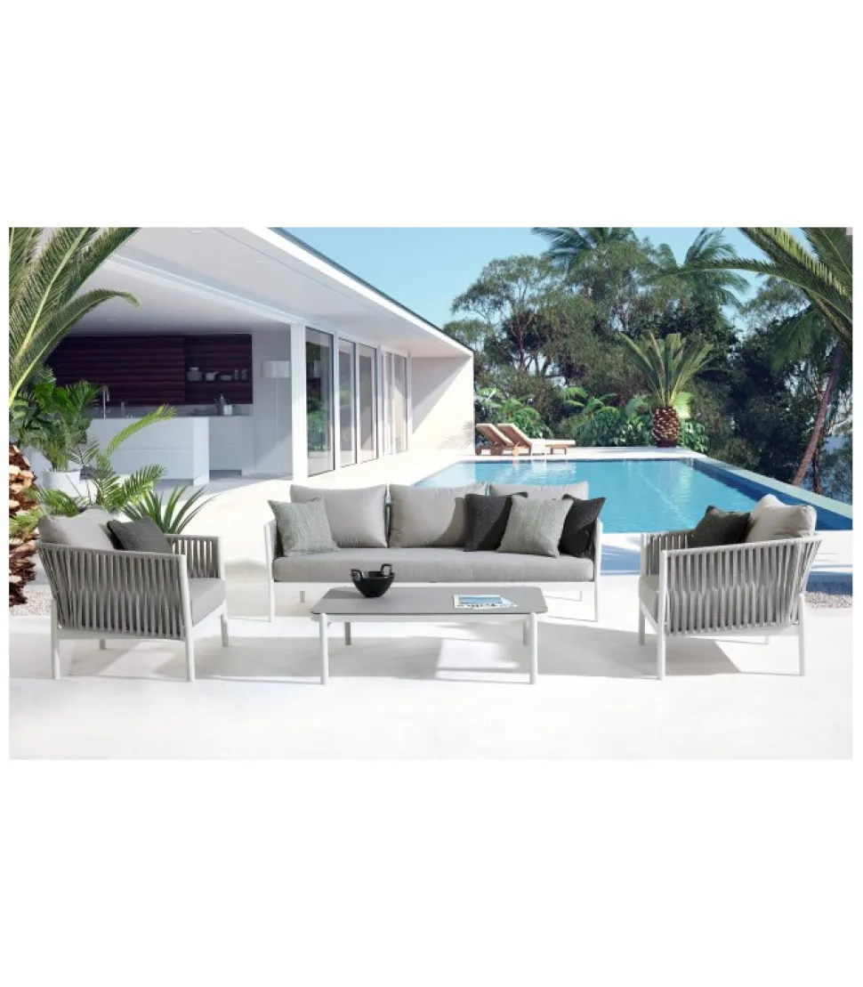 Tavolino Florencia 120X75 Bianco Wg20