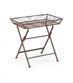 Tavolino Melanie Rett Marrone