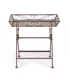 Tavolino Melanie Rett Marrone