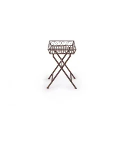 Tavolino Melanie Rett Marrone