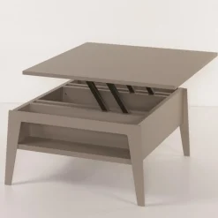 Tavolino Multifunzione Brighton Quadrato, Diventa Una Scrivania