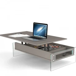 Tavolino Multifunzione London Rettangolare, Diventa Una Scrivania