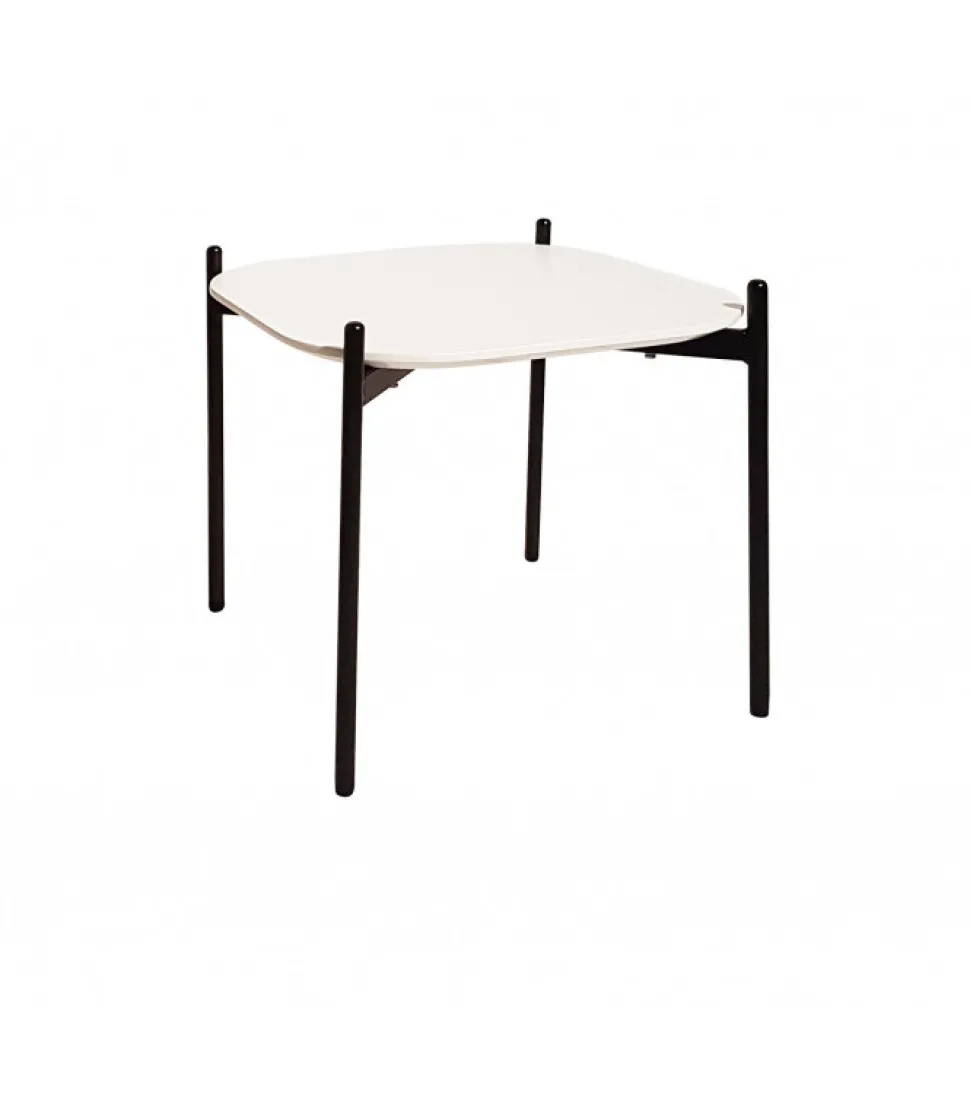 Tavolino Portaoggetti Con Piano In Mdf