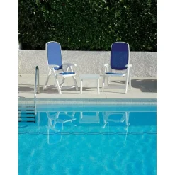 Tavolino Quadrato Impilabile Rodi