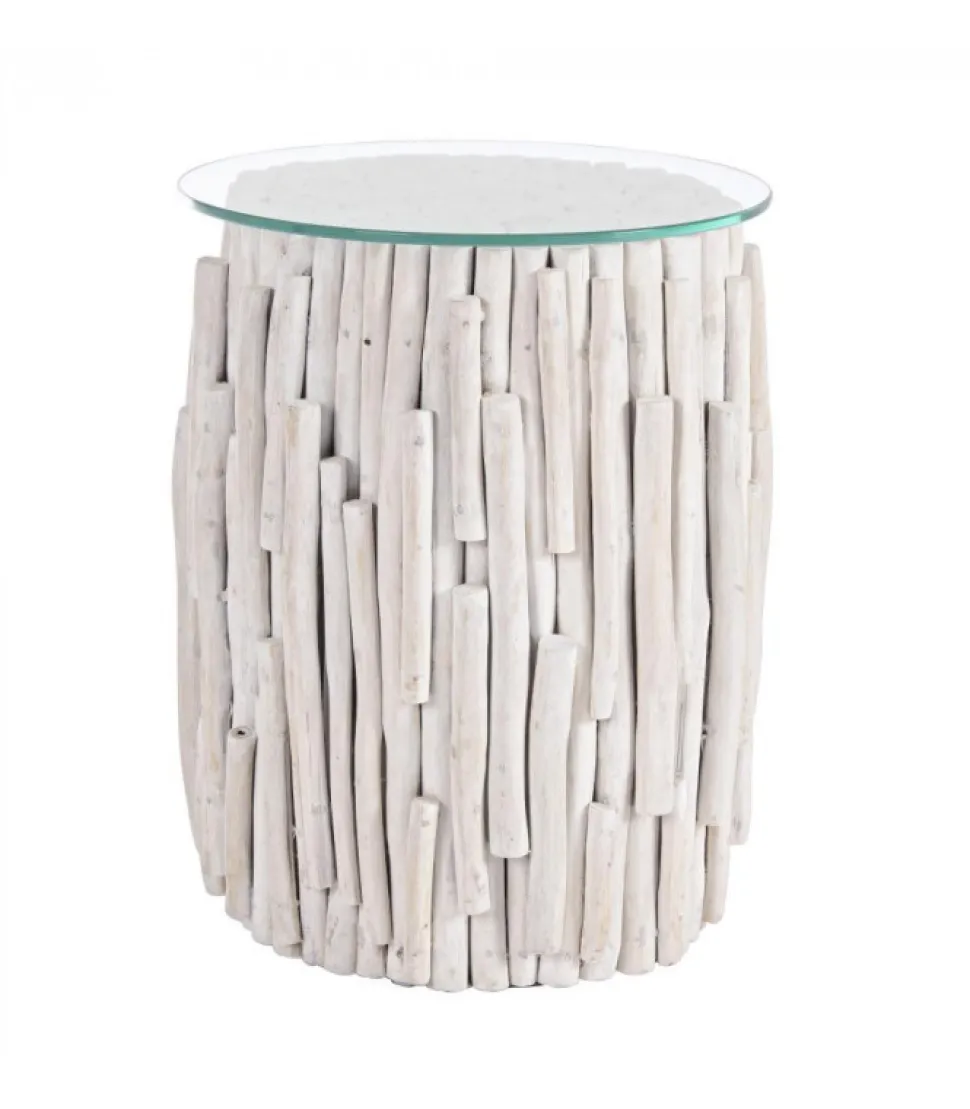 Tavolino Sahel 50 Struttura In Rami Di Teak