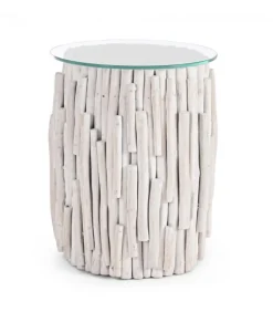 Tavolino Sahel 50 Struttura In Rami Di Teak