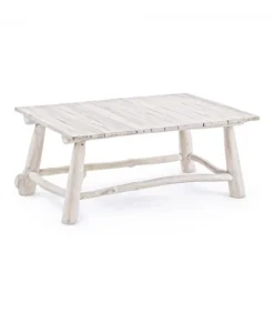 Tavolino Sahel 90 X 60 Struttura In Rami Di Teak