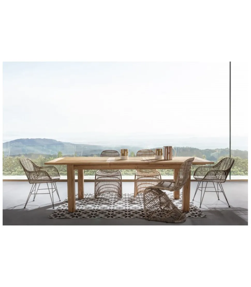 Tavolo All. Montevideo 200-260X100 - Fsc