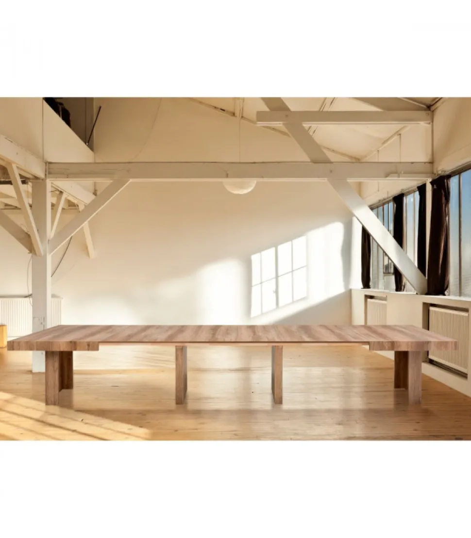 Tavolo Allungabile Denver Da 200 Cm Con Sistema Di Allunga Brevettato