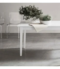 Tavolo Allungabile Icaro L Di Maronese Acf, Made In Italy.