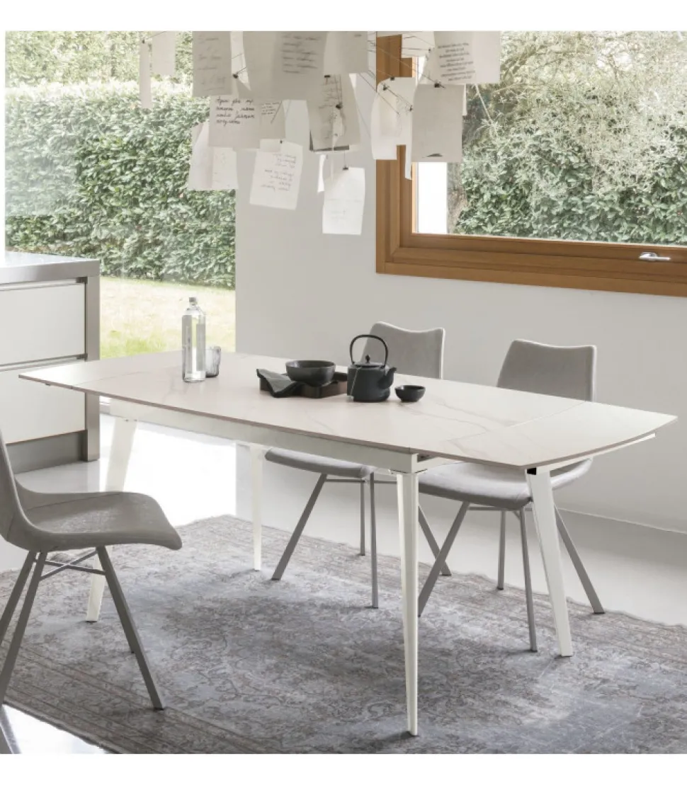 Tavolo Allungabile Oceano, 100% Made In Italy.
