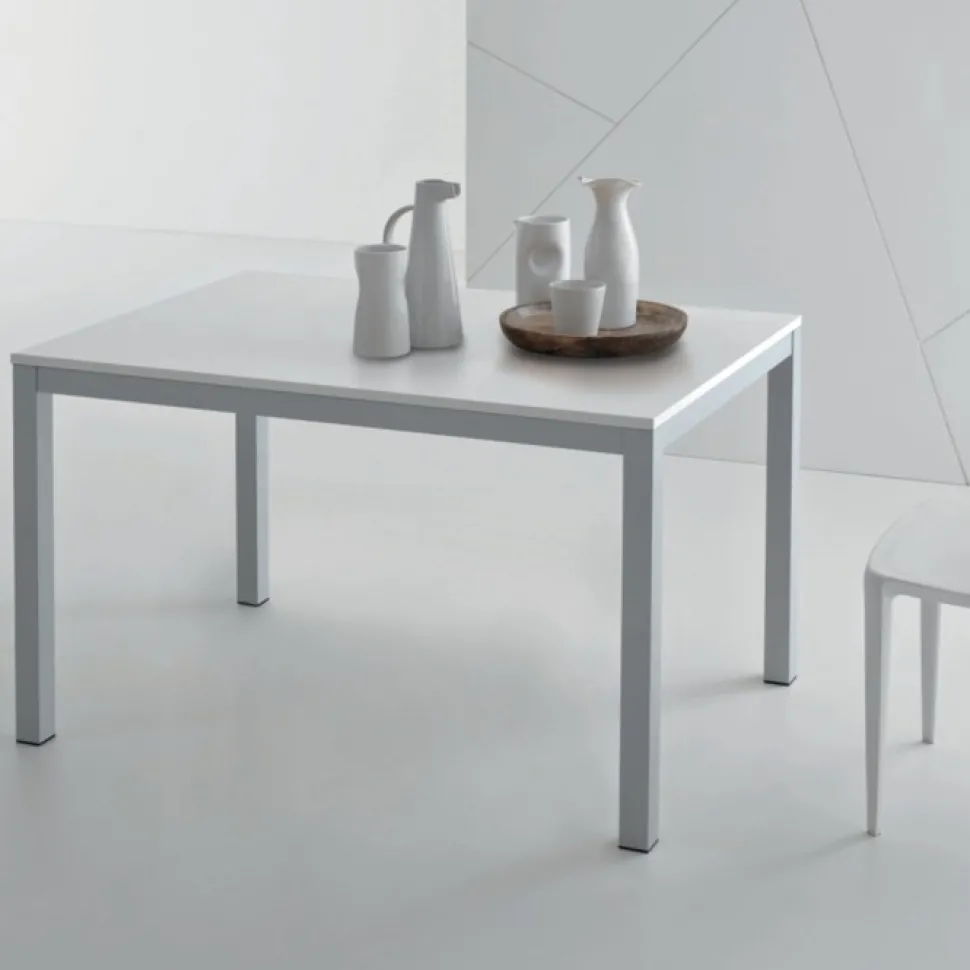 Tavolo Allungabile Plutone Allungabile Con Basamento In Metallo