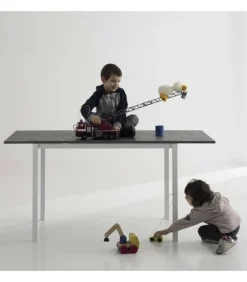 Tavolo Allungabile Plutone Allungabile Con Basamento In Metallo