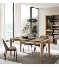 Tavolo Allungabile Prisma Di Maronese Acf, Made In Italy.