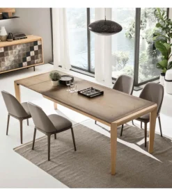 Tavolo Allungabile Prisma Di Maronese Acf, Made In Italy.