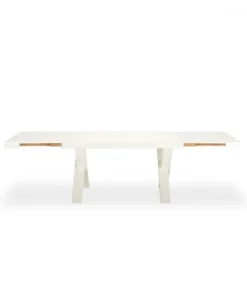 Tavolo Allungabile Tokio 160 Frassino Bianco: Design Innovativo Con Sistema Di Allunga Brevettato